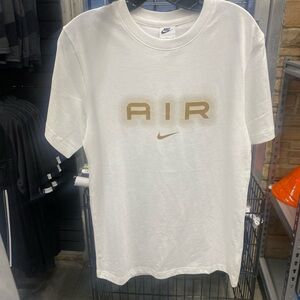 Nike Air Tee White and Gold (HM0185-102)